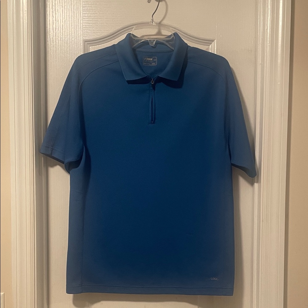Alpine Design Men's Classic Blue Polo